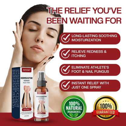 BQYOOMTM DermSoothe Psoriasis Relief Spray