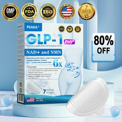 【Last Day Promotion 80% OFF🥇】PEAKA® & NAD+ Slimming & health NANO MICRONEEDLE PATCH🇺🇸(Zero Pain. 24/7 Release | Lose 20lbs FAST | 90% Sugar Drop | )👨‍⚕️