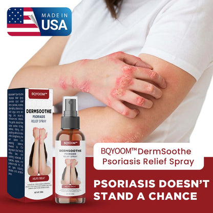 BQYOOMTM DermSoothe Psoriasis Relief Spray