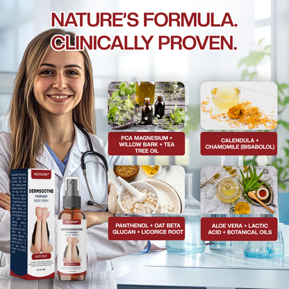 BQYOOMTM DermSoothe Psoriasis Relief Spray