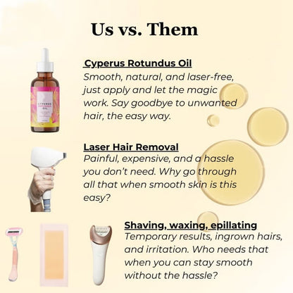 🏆Flash Sale⚡ 50K+ SOLD! Almost Gone-🔥All in One Hair Removal Essential Oi